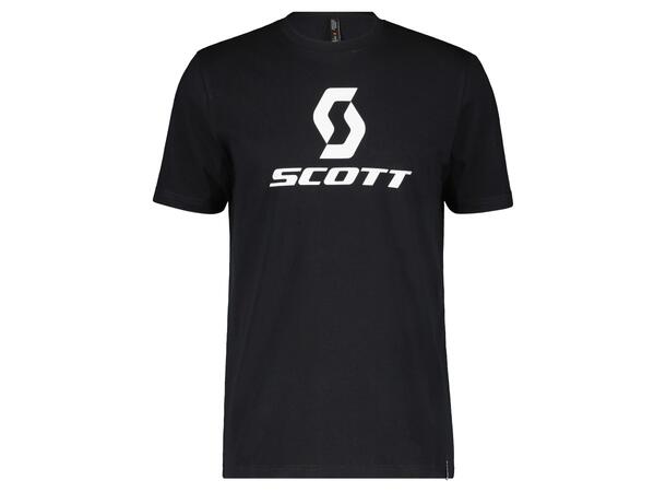 SCOTT Tee Ms Icon SS Sort S T-skjorte