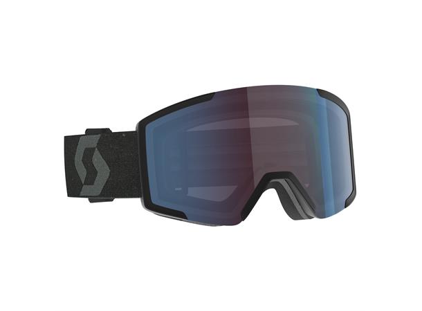 SCOTT Goggle Shield + extra lens Mineral black - Enh Blue Chrome