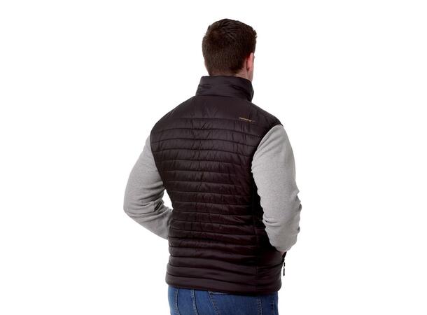 THERM-IC Heated Vest Men Sort L Heated vest with bluetooth cable men