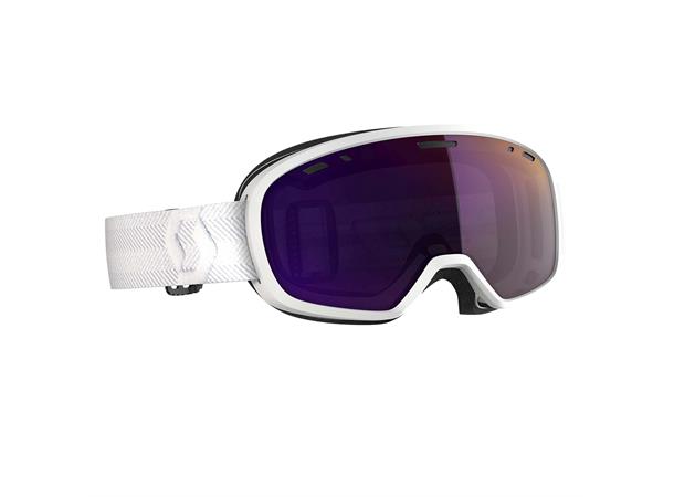 SCOTT Goggle Muse Pro Hvit Glass: Enhancer purple chrome