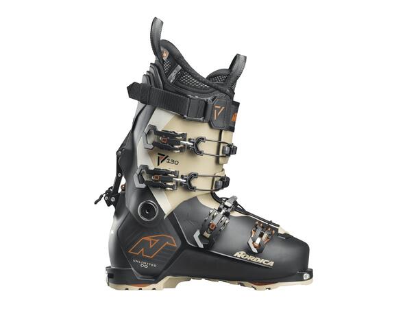 NORDICA Unlimited 130 Dyn Sort/Sand 285 High Performance Alpinstøvel 