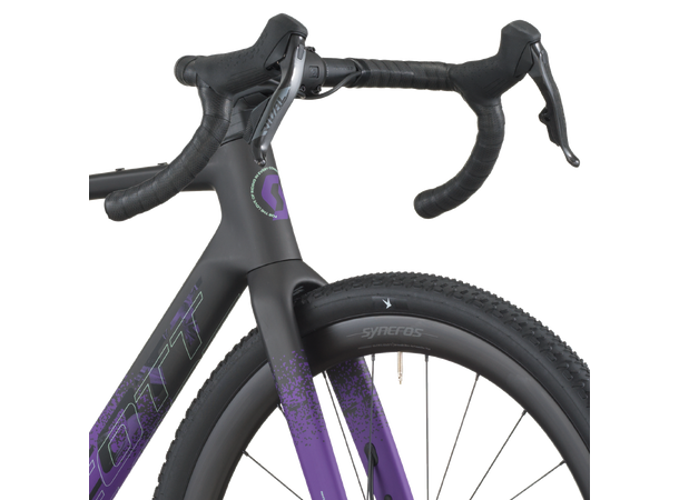 SCOTT Addict Gravel 20 Sort M Racersykkel til grusvei 