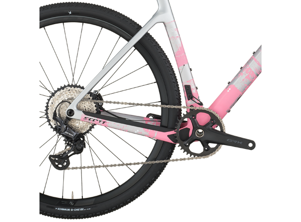 SCOTT Addict Gravel 30 Grå M Racersykkel til grusvei 