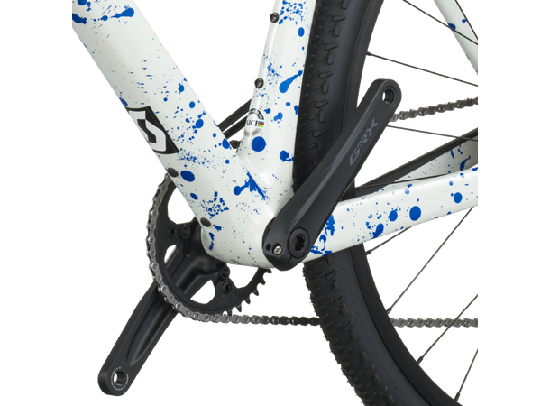 SCOTT Addict Gravel 30 Hvit M Racersykkel til grusvei 