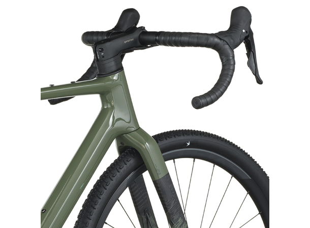 SCOTT Addict Gravel 40 Grønn M Racersykkel til grusvei 