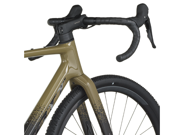 SCOTT Addict Gravel 40 Grønn/Sort M Racersykkel til grusvei 