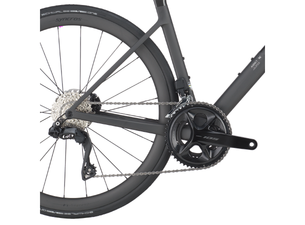 SCOTT Addict RC 30 Sort XXS Landeveissykkel i karbon 
