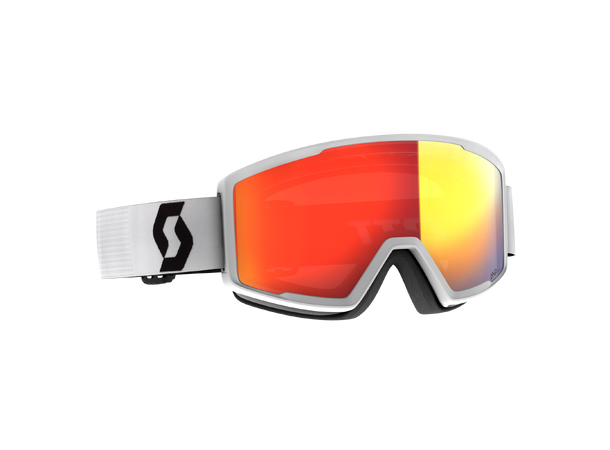 SCOTT Goggle Factor Pro Mineral white/Black -AMP red chrome S3 