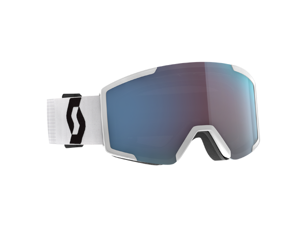 SCOTT Goggle Shield Mineral white/Black - Enh Blue Chrome 