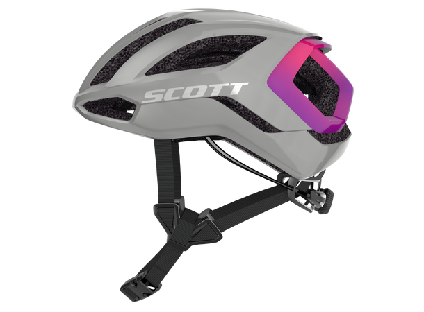 SCOTT Helmet Centric PLUS (CE) M Racing sykkelhjelm - nar grey/fade purp 