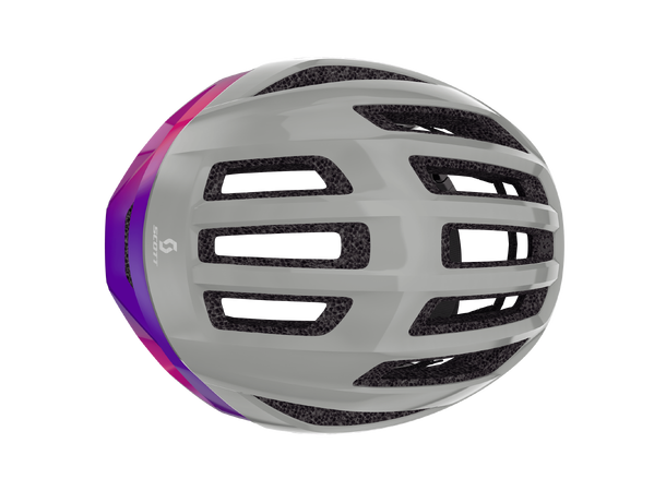 SCOTT Helmet Centric PLUS (CE) M Racing sykkelhjelm - nar grey/fade purp 