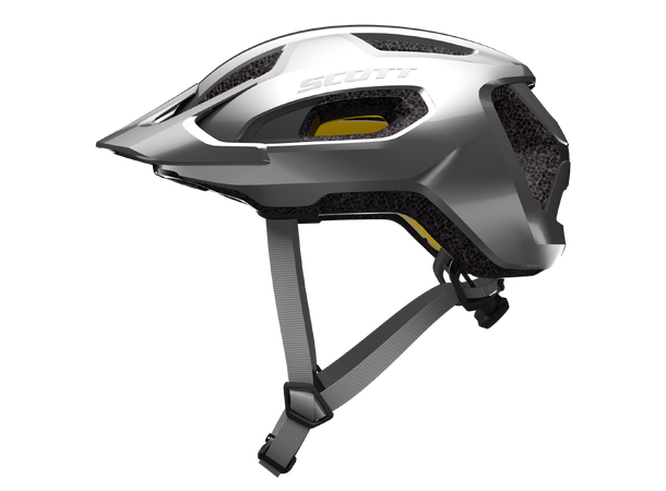 SCOTT Helmet Supra Plus (CE) Sølv S/M Sykkelhjelm 