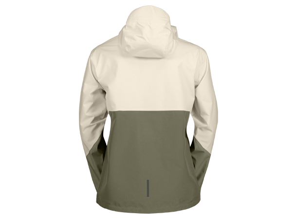 SCOTT Jacket Ws Expl Light Dryo 2.5L XS Sykkeljakke - cotton white/hay green 
