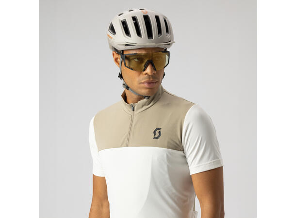 SCOTT Jersey Ms Endurance LT SS Hvit XXL Sykkeltrøye 