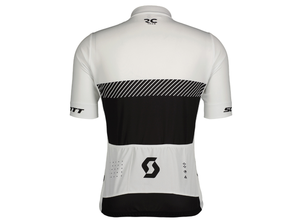 SCOTT Jersey Ms RC Team SS S Sykkeltrøye - white/black 