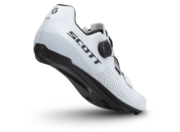 SCOTT Shoe Road Team Boa Hvit/Sort 38 Sykkelsko landevei 