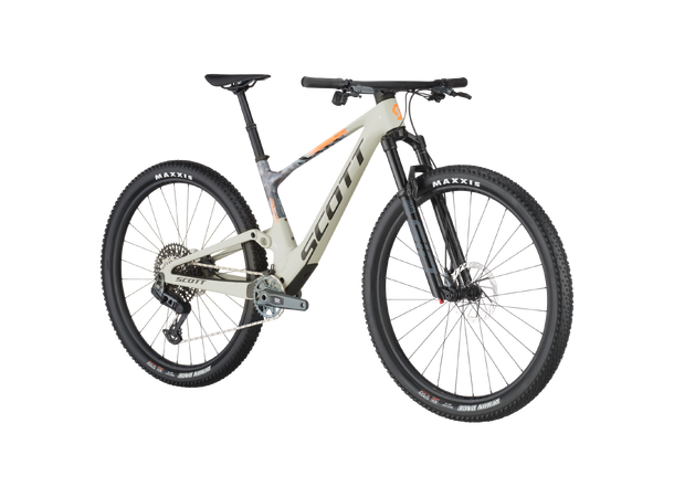 SCOTT Spark RC Team Issue Grå M Fulldempet terrengsykkel i karbon 
