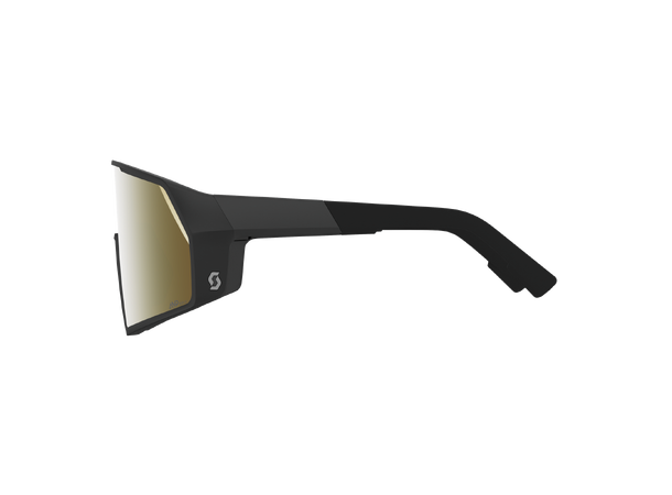 SCOTT Sungl Pro Shield LS Sort Solbrille: AMP LS gold chrome S1-3 
