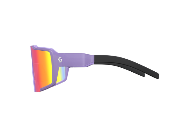 SCOTT Sungl Shield Compact swish purple Sportsbrille Teal Chrome 