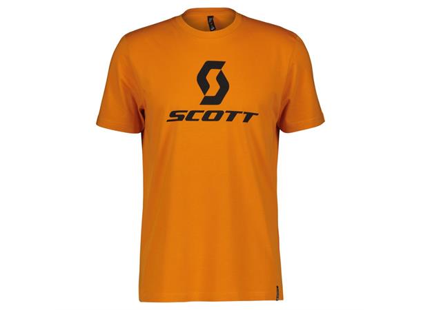 SCOTT Tee Ms Icon SS Oransje XXL T-skjorte