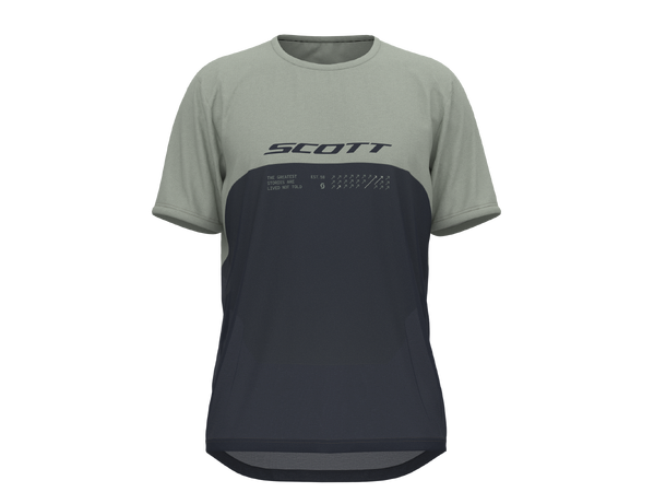 SCOTT Tee Ms Vertic DRI SS Blå S Sykkeltrøye 