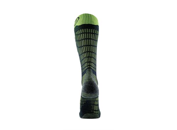SIDAS Ski Comfort Socks Sort/Gul 35-38 Ski Comfort Socks
