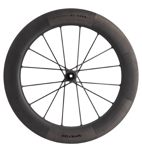 SYN Wheel Front Capital SL Aero, 80mm Hjul, Road 700 c - matt black
