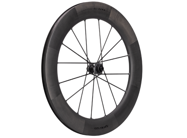 SYN Wheel Front Capital SL Aero, 80mm Hjul, Road 700 c - matt black 