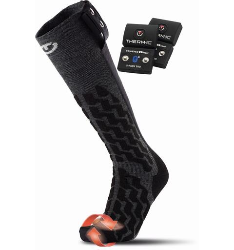 THERM-IC Powers Set- UNi + S-pack 700 BT Powersocks set - Heat fusion