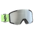 SCOTT Goggle Shield + extra lens Glow green - AMP white chrome S2 