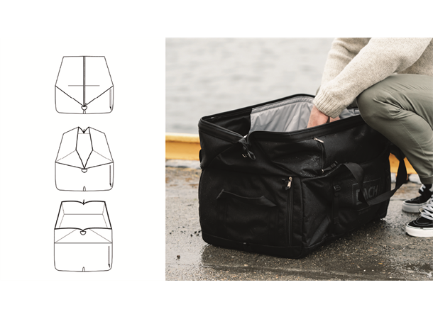 BACH Dr Duffel 30 Sort OS Bag 30 liter 