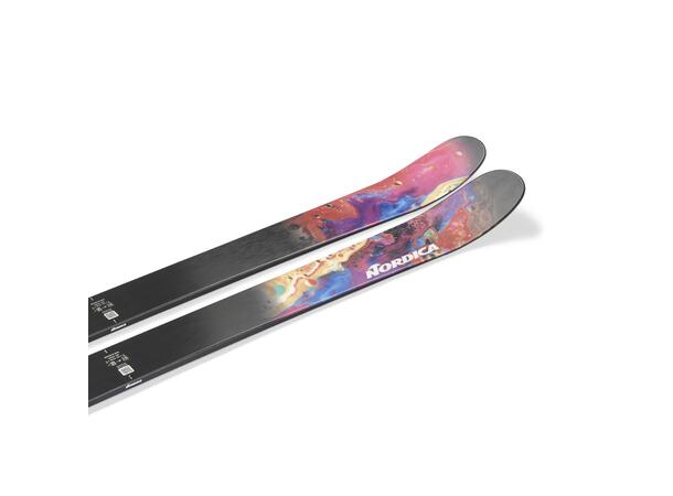 NORDICA Unleashed 108 Sort/Lilla 168 Flat ski 