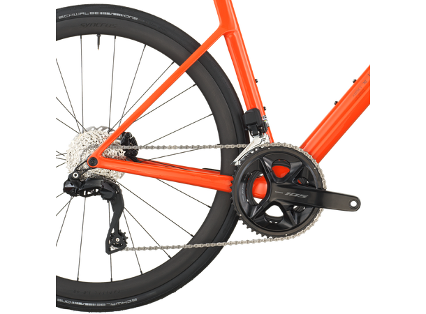 SCOTT Addict RC 30 Oransje XXS Landeveissykkel i karbon 