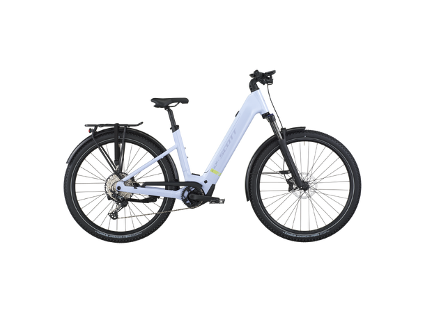 SCOTT Axis 20 Wave Blå S El-sykkel 