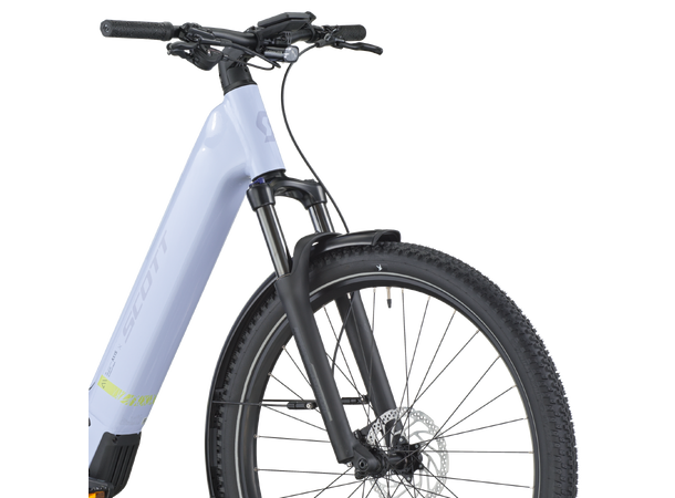 SCOTT Axis 20 Wave Blå S El-sykkel 