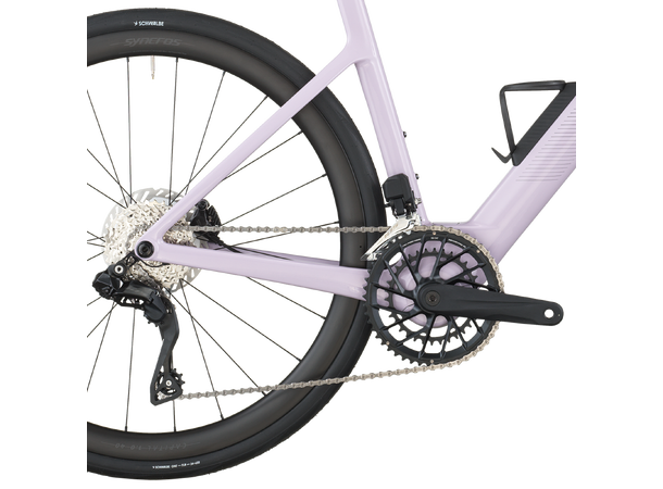 SCOTT Fastlane 20 Rosa XL El-sykkel grusvei 