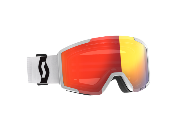 SCOTT Goggle Shield Mineral white/Black - AMP red chrome S3 