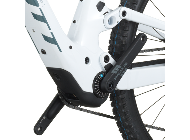 SCOTT Lumen 920 Hvit S Fulldempet el-sykkel 