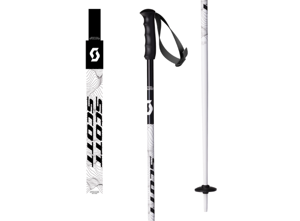 SCOTT Pole Sea Jr. 85 Alpinstav Jr. - Black/White 