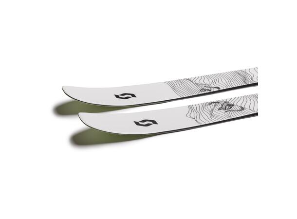 SCOTT SEA Ski 108 Hvit/Gul 168 Freeride ski 
