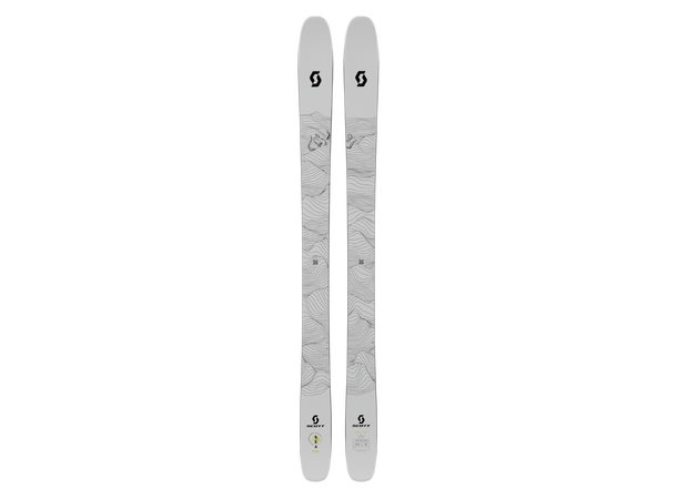 SCOTT SEA Ski 108 Hvit/Gul 168 Freeride ski 