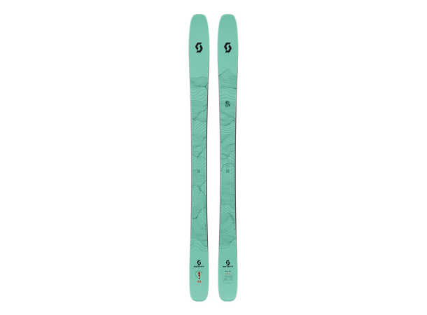 SCOTT SEA Ski 98 Grønn/Rosa 156 Freeride ski 
