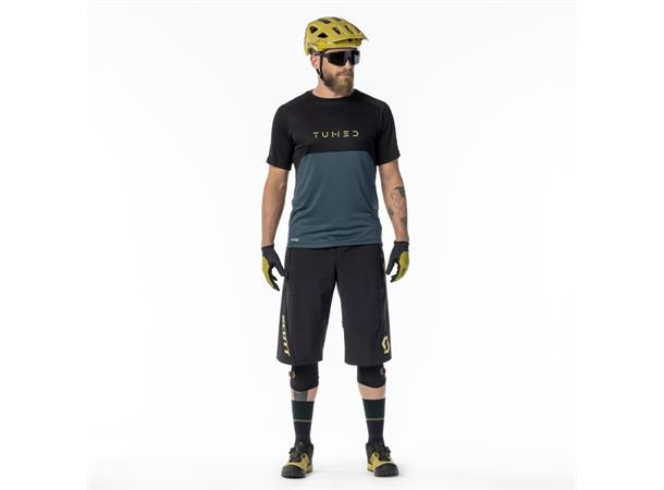 SCOTT Shirt Ms Trail Tuned SS So/Grø S Sykkeltrøye med kort arm 