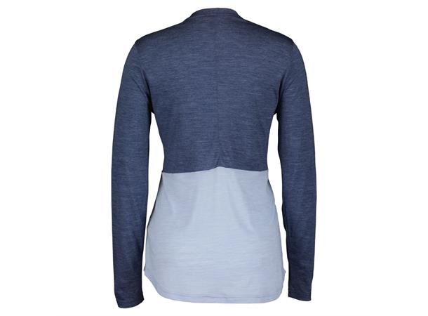 SCOTT Shirt Ws Defined Merino LS Blå XS Sykkeltrøye - ull 