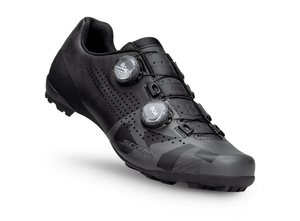 SCOTT Shoe Gravel RC 44,5 Sykkelsko - Matt black/Anthracite grey 