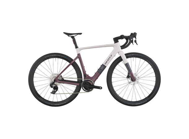 SCOTT Solace Gravel 30 Rosa XS El-sykkel grusvei 