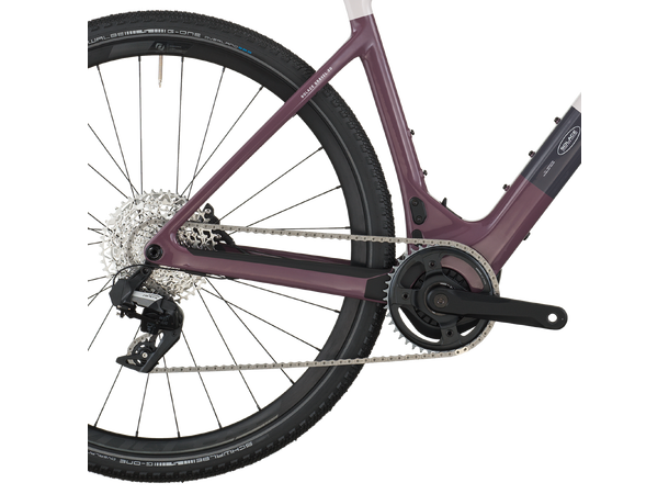 SCOTT Solace Gravel 30 Rosa XS El-sykkel grusvei 