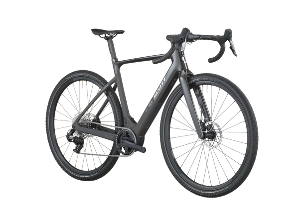 SCOTT Solace Gravel 30 Sort XS El-sykkel grusvei 