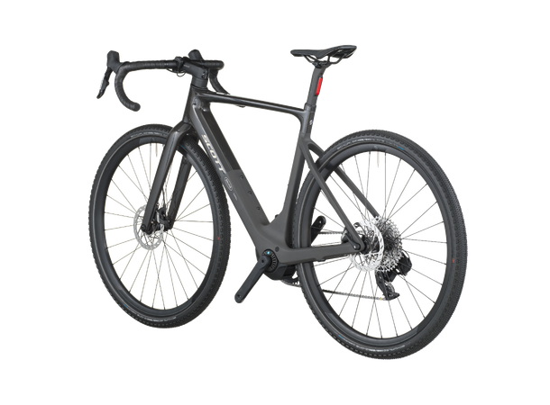 SCOTT Solace Gravel 30 Sort XS El-sykkel grusvei 