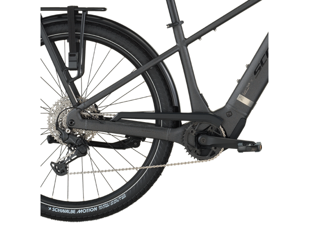 SCOTT Sub Sport 10 Grå S El-sykkel hybrid 